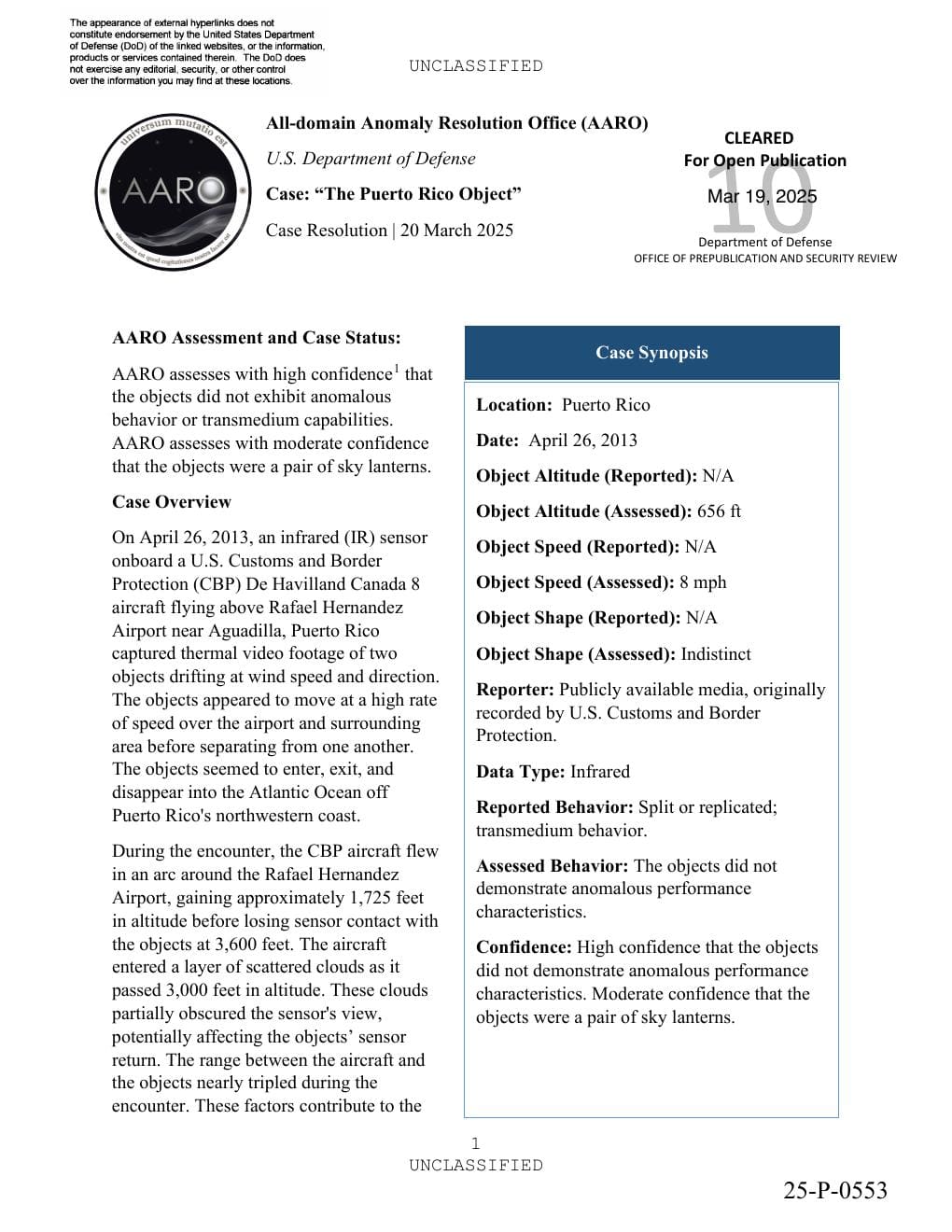 Puerto Rico Case Resolution PDF