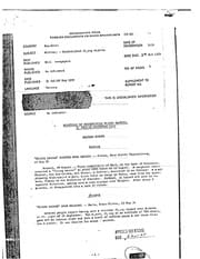 Sightings of UFOs, 31 Jul–20 Sep 1954