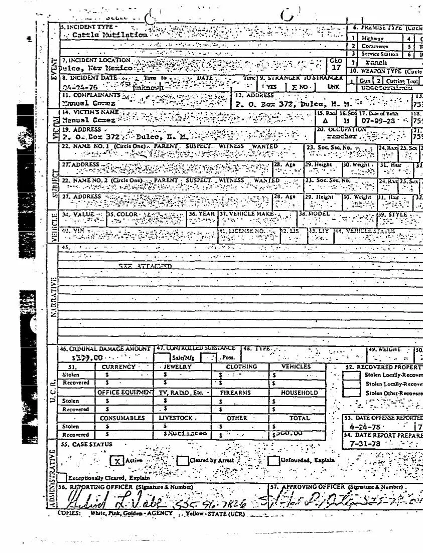 FBI — Animal Mutilation Investigation, Part 4