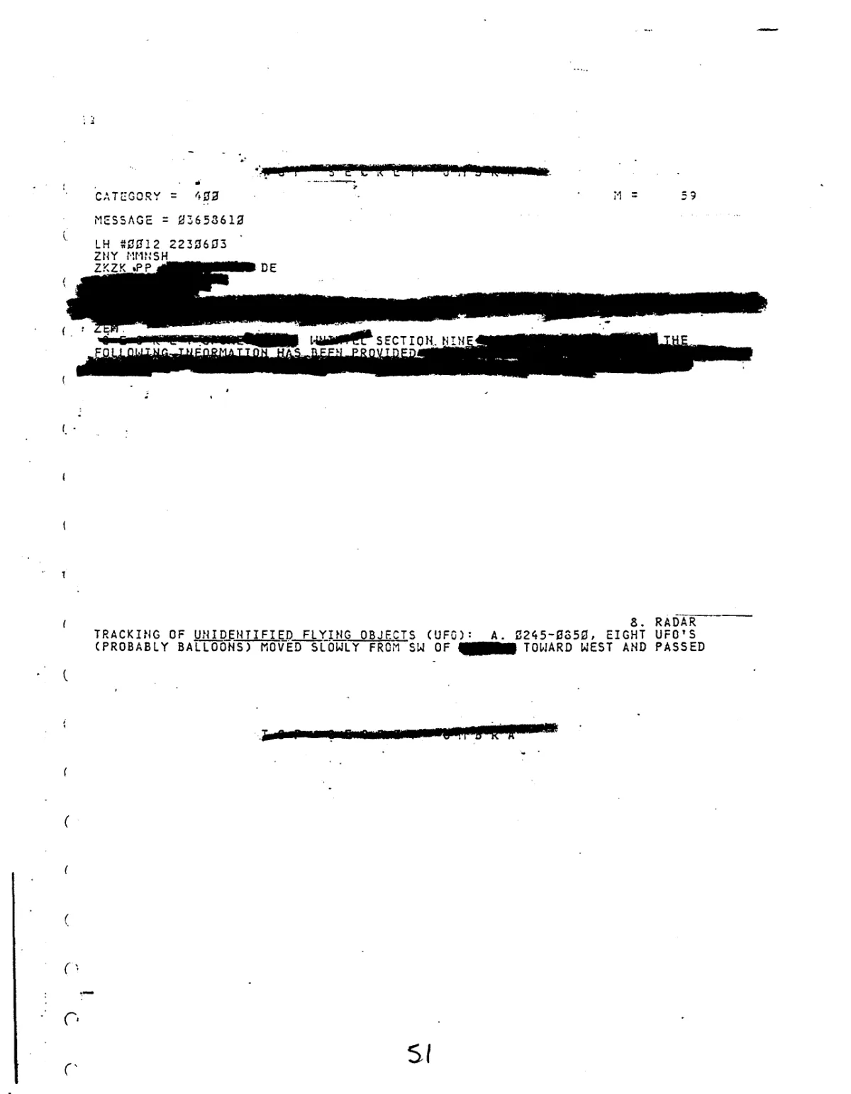 COMINT Reports — Part C