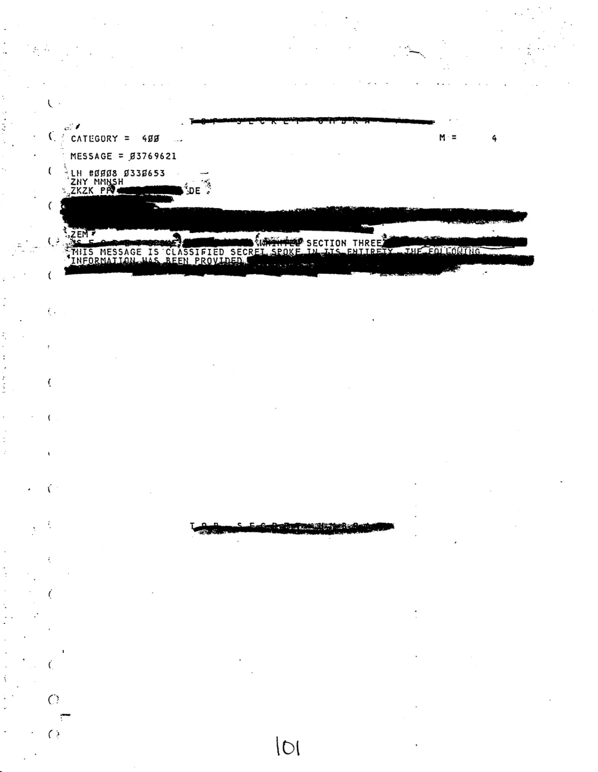 COMINT Reports — Part E