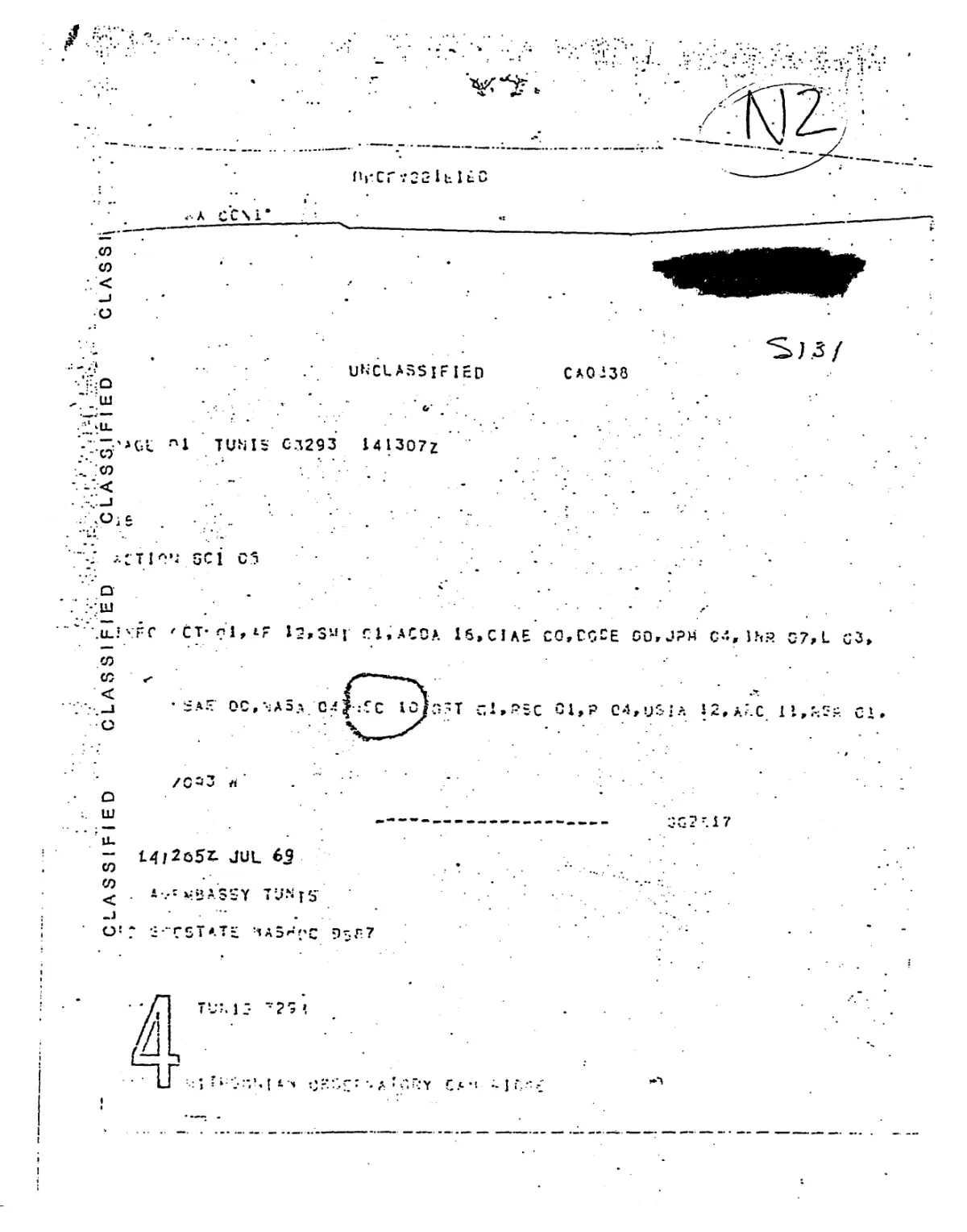 State Department Report — Tunisian Firefall