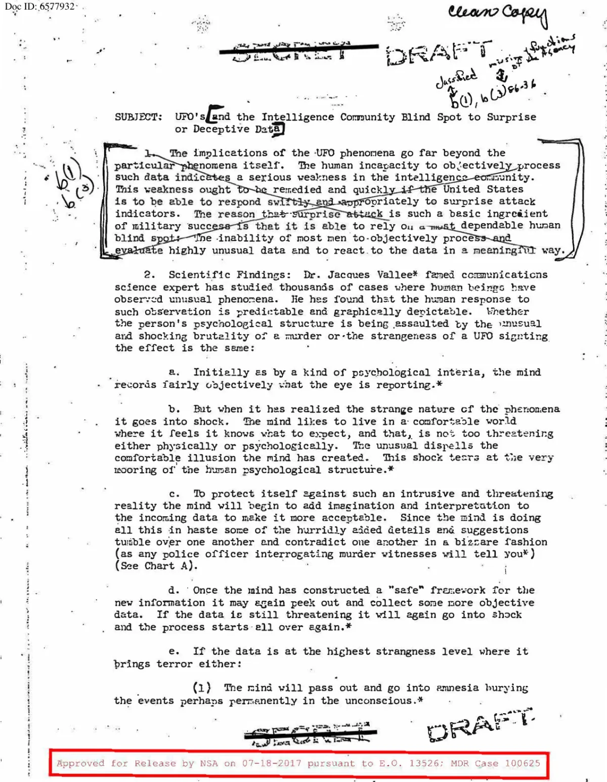 "UFOs and the Intelligence Community Blind Spot to Surprise or Deceptive Data"