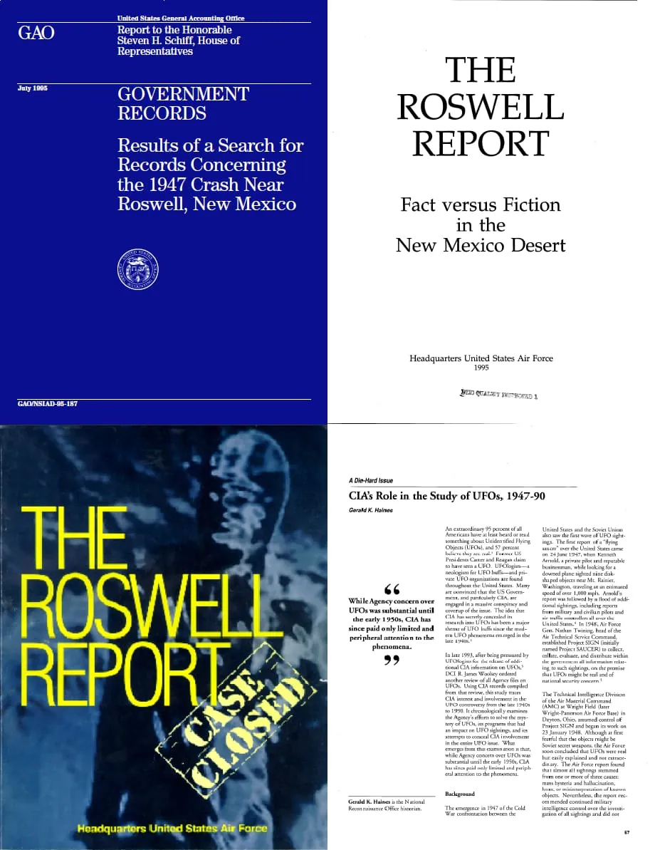 Roswell Reports — Cover Composite